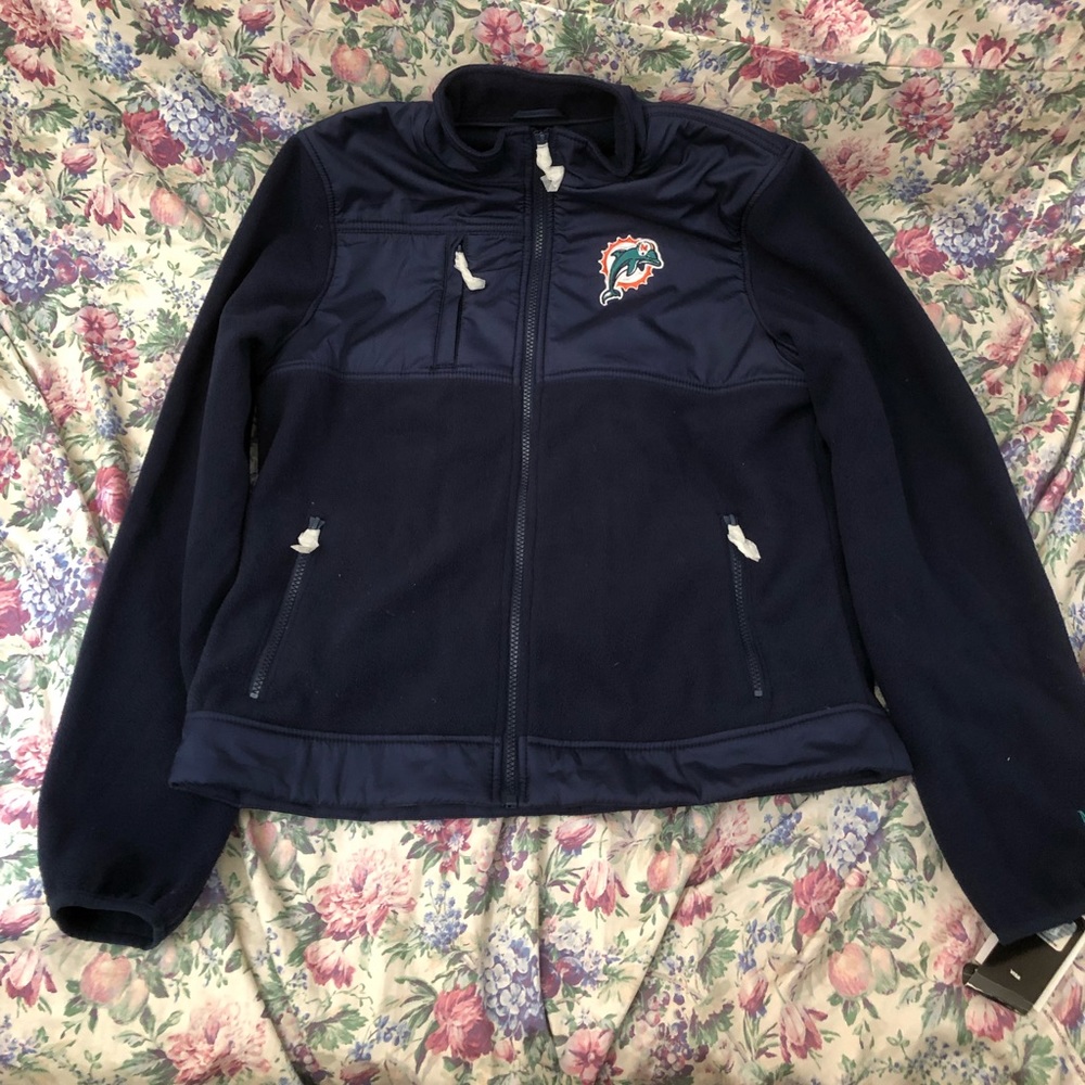 Miami Dolphins Women’s Fleece Jacket